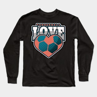 Tchoukball Love Sport Heart Ball Long Sleeve T-Shirt